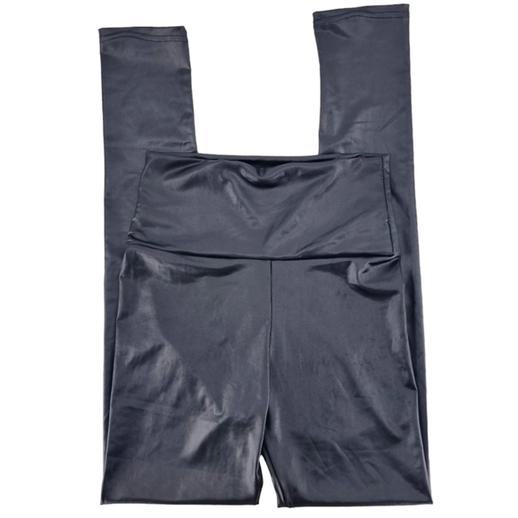 Oh Concept Women's Black High Waist Leggings Size One Size - Picture 3 of 9